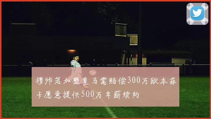 穆帅若加盟皇马需赔偿300万欧本菲卡愿意提供500万年薪续约